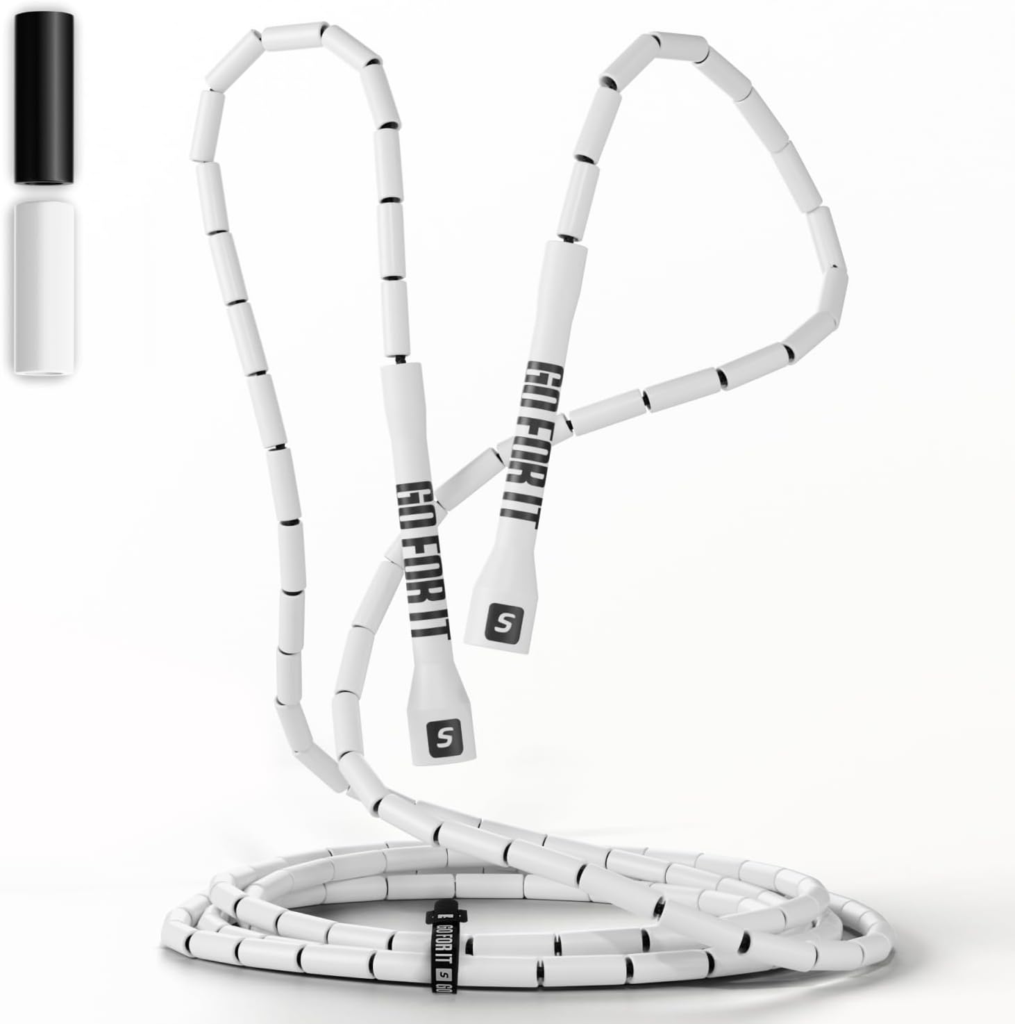 Retro Bit Rope Sportbit Beaded Jump Rope for Fitness - Speed Jump Rope for Workouts ...