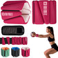 SPORTBIT Wrist and Ankle Weights for Women - Set of 2 (1lb Each) Wearable Ankle & Wrist Weights