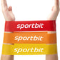 SPORTBIT Exercise Resistance Bands Set of 5