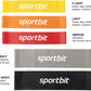 SPORTBIT Exercise Resistance Bands Set of 5